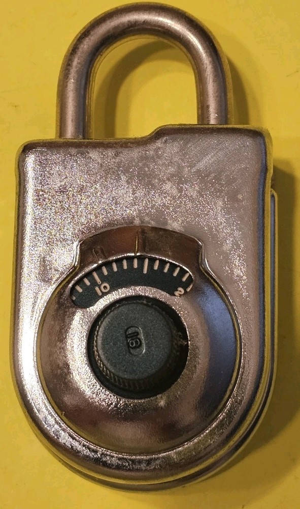HIGH SECURITY PADLOCK COMBINATION SARGENT & GREENLEAF 8077 LOCK RARE