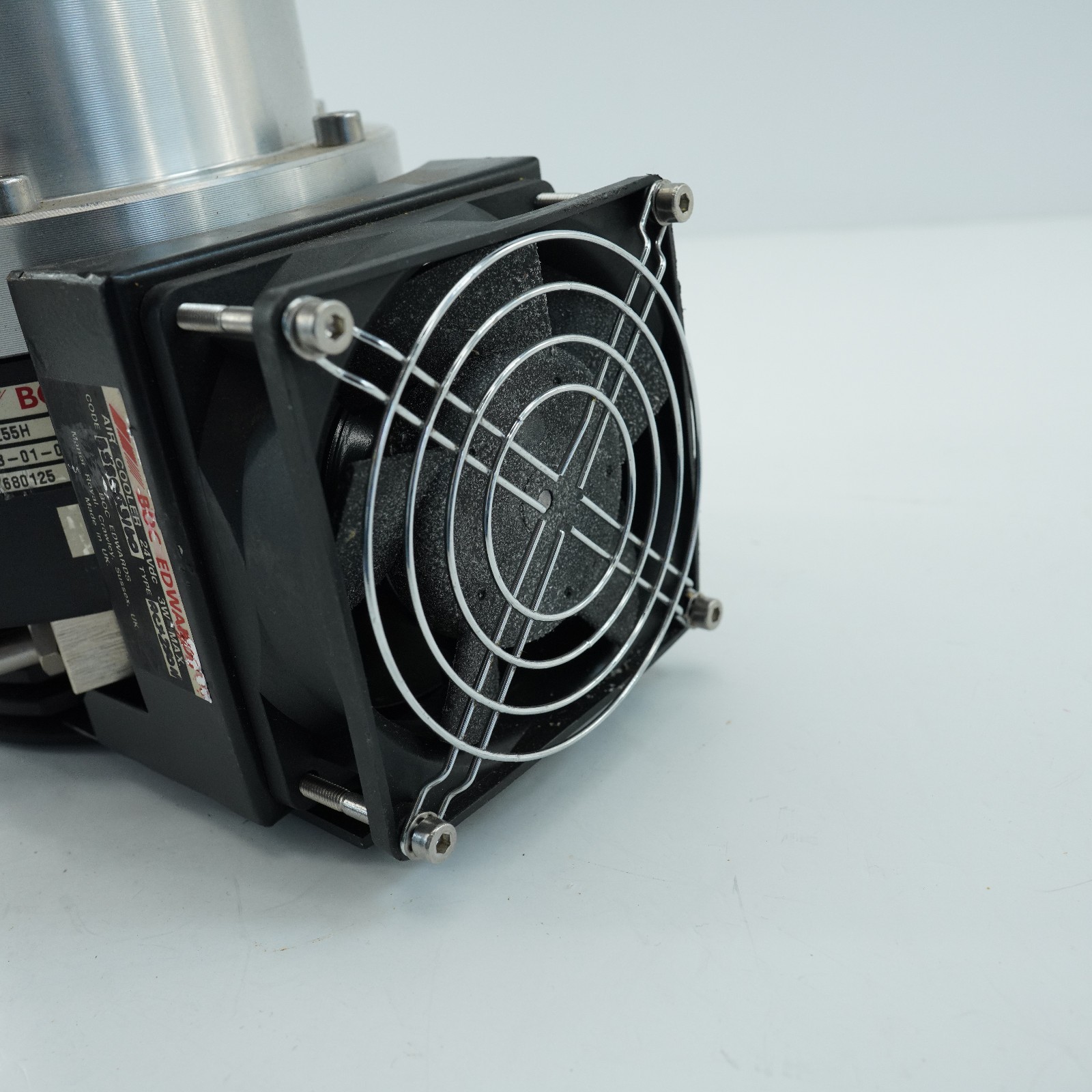 BOC Edwards EXT 255H Turbomolecular Pump for Mass Spectrometer air cooler