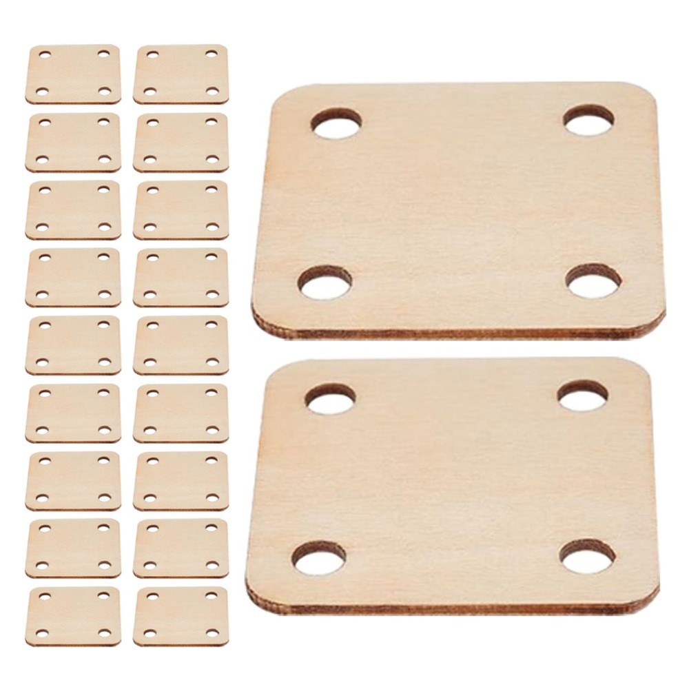 36 Pcs Woven Wood Chips Replaceable Weaving Cards Needlework Project