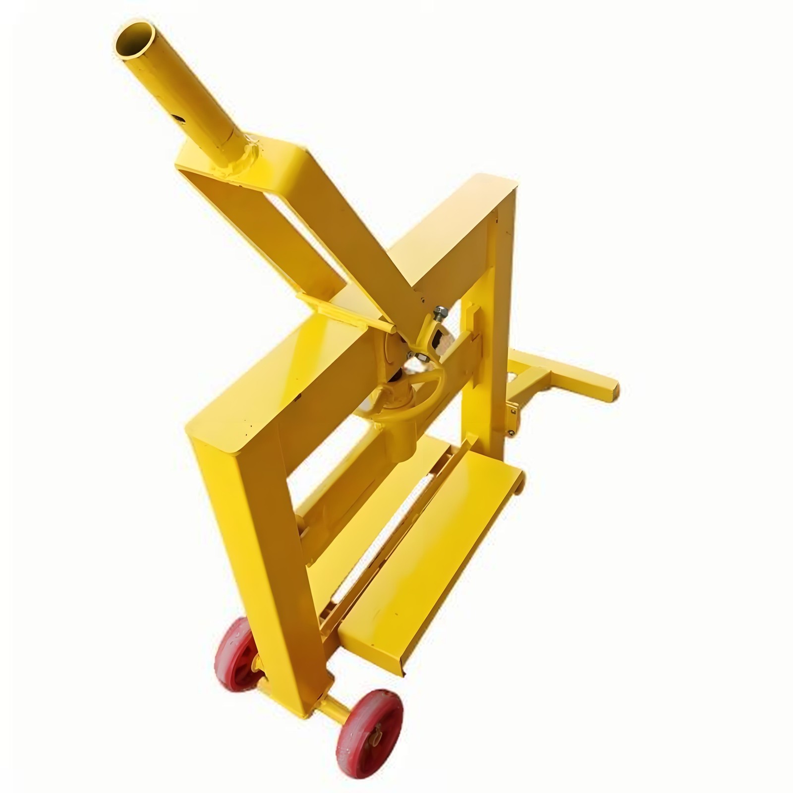 Manual Stone Brick Cutter with Wheels Paving Tool Block Splitter Cutting Machine