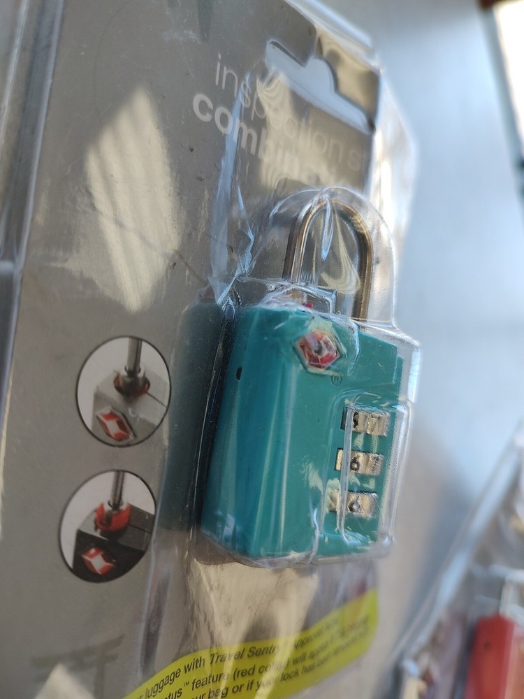 CVS TSA Inspection Status Combination Lock