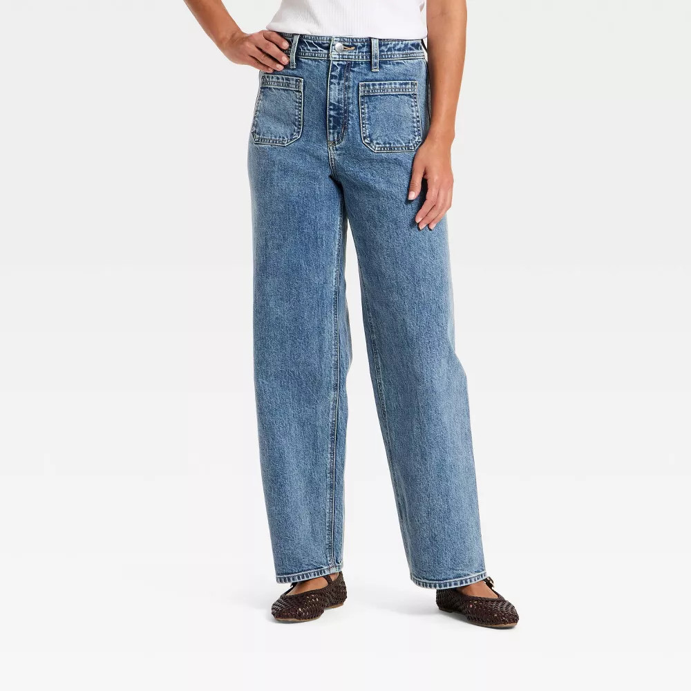 Women's Highest-Rise Sailor Straight Jeans - Universal Thread