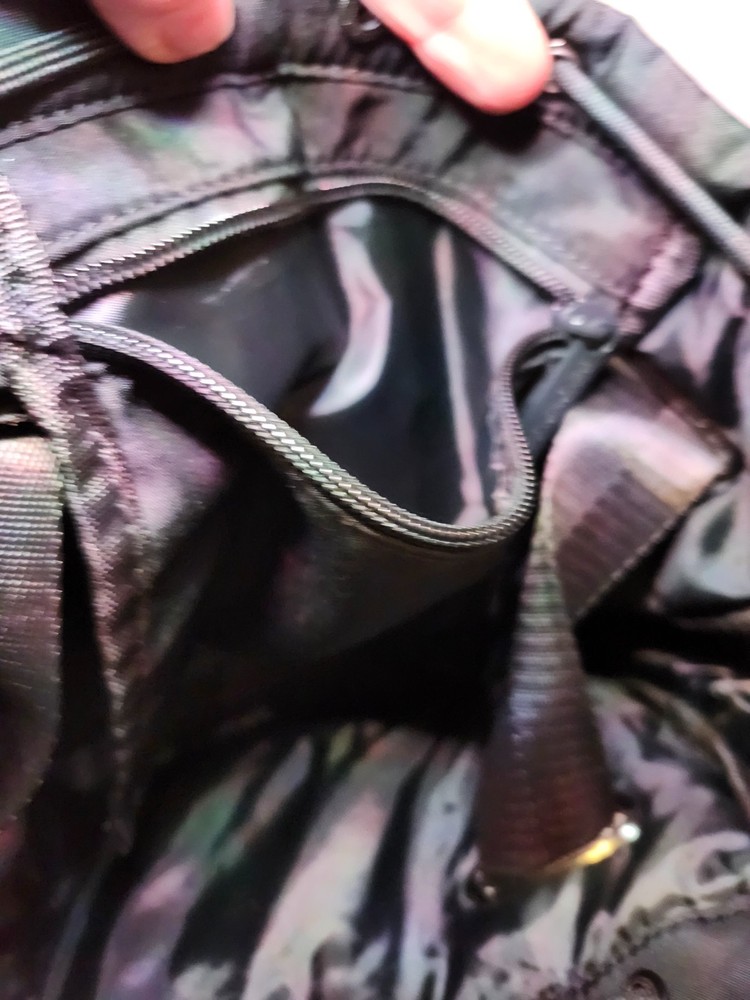 Beyondyoga black drawstring, backpack, shoulder , bag