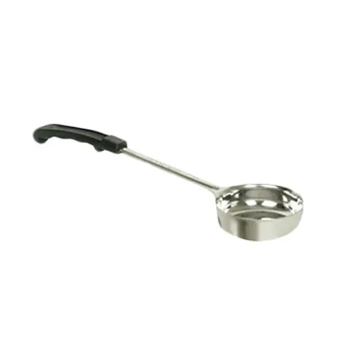 Thunder Group 6 oz Stainless Steel Solid Black Handle Portion Controller