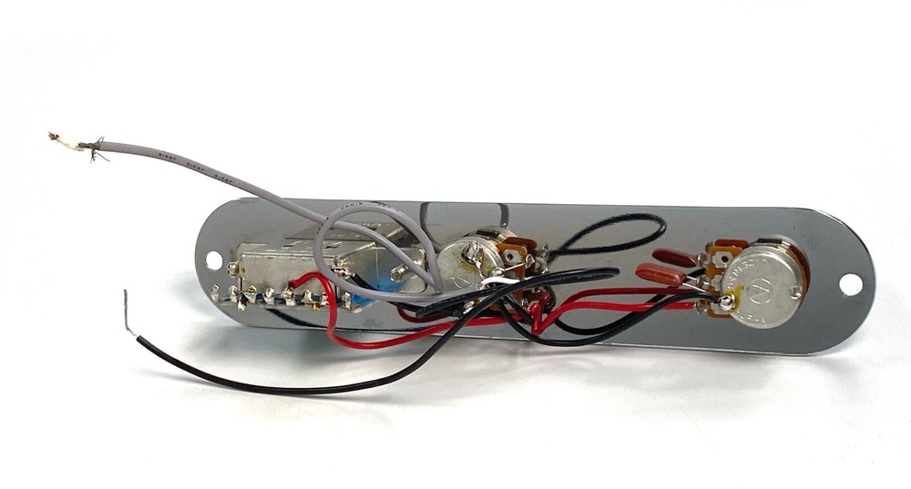 OEM Fender Squier Tele CONTROL PLATE w/ POTS & KNOBS Telecaster Affinity Screws