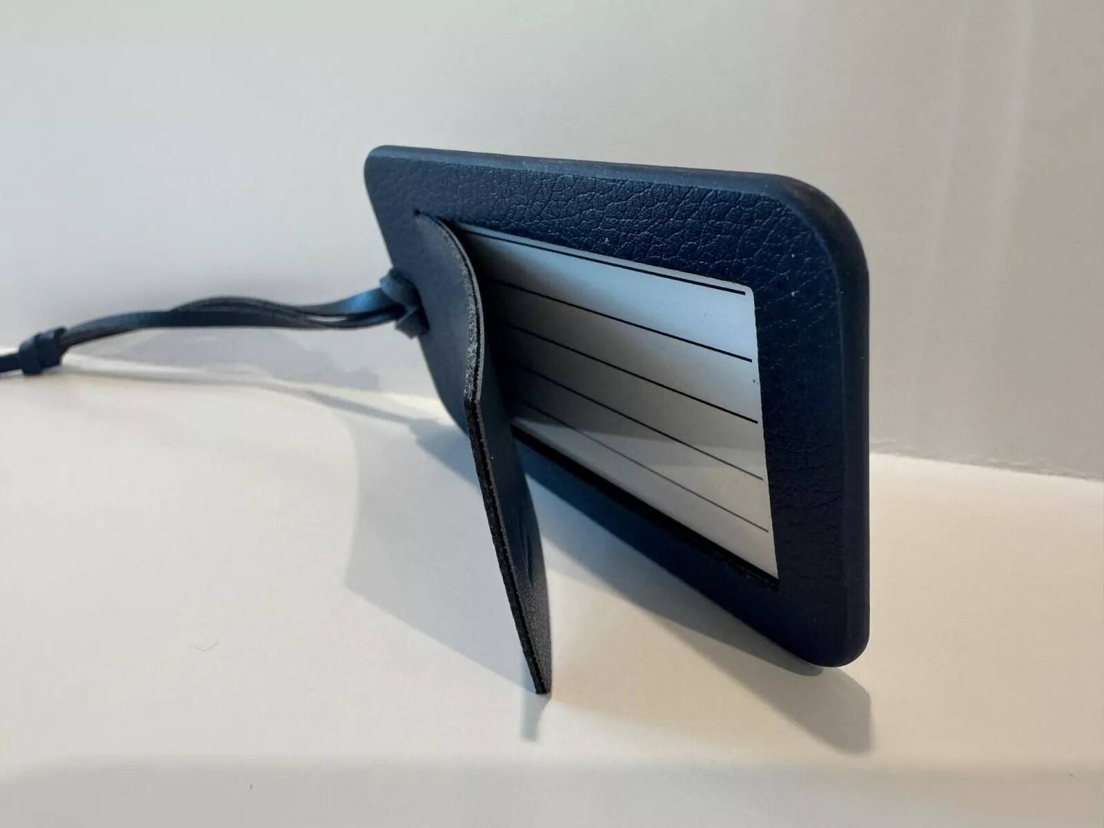 Dior Luggage Tag Navy Blue Novelty VIP Gift NEW