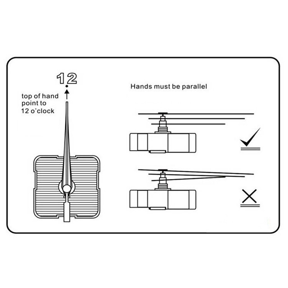 DIY Clock Movement Clock Replacement Part Custom Clock Design User-Friendly Kit