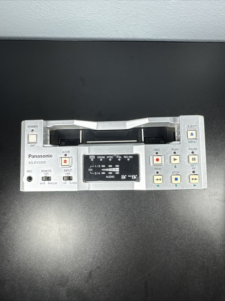 Untested Panasonic AG-DV2500p MiniDv Player and Recorder