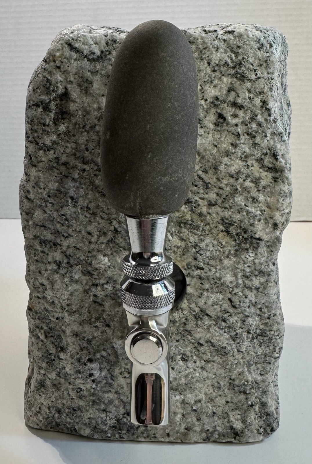 Funky Rock Designs USA Granite Stone Drink Bottle Liquor Wine Booze Dispenser