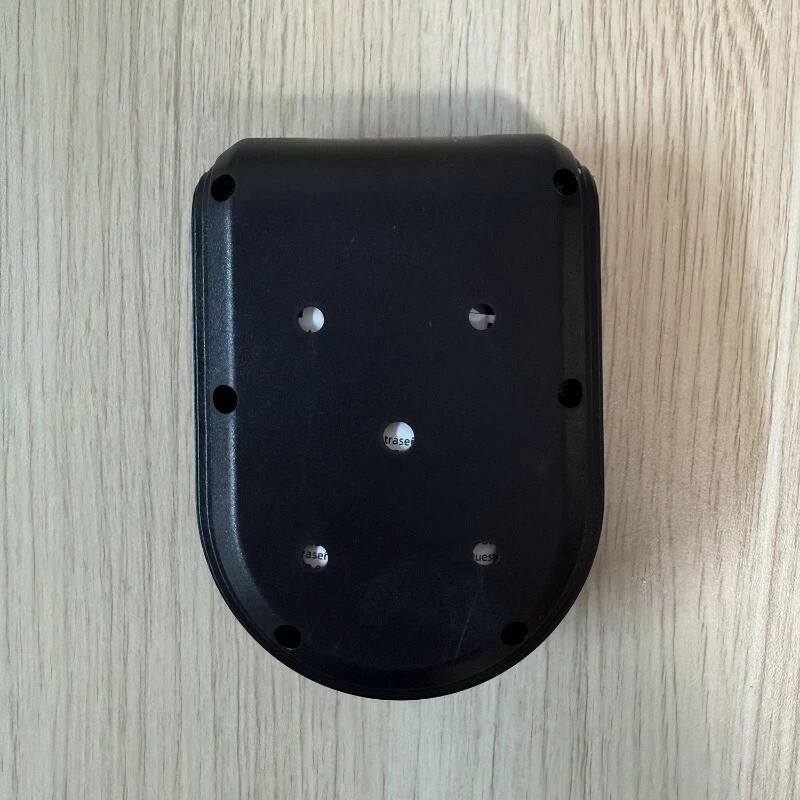 4-digit password combination key box, black ABS plastic wall mounted