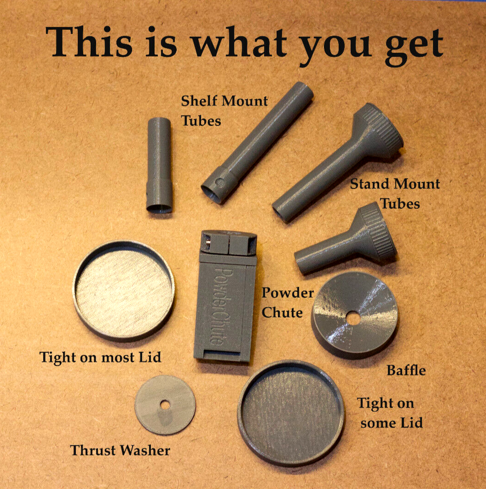 Lyman #55 Powder Measure Addons