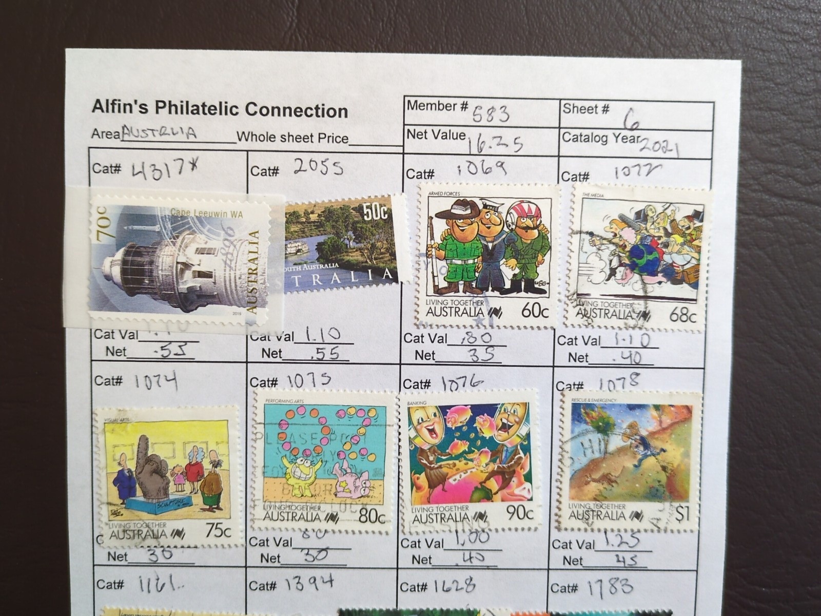 APC W5737 Australia used $150 scv on circuit sheets all identified