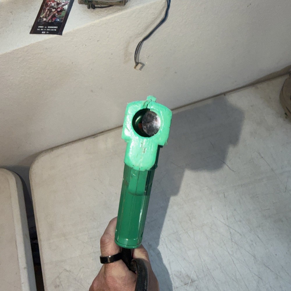Suzo Happ Optical Arcade Game Light Gun Green Untested