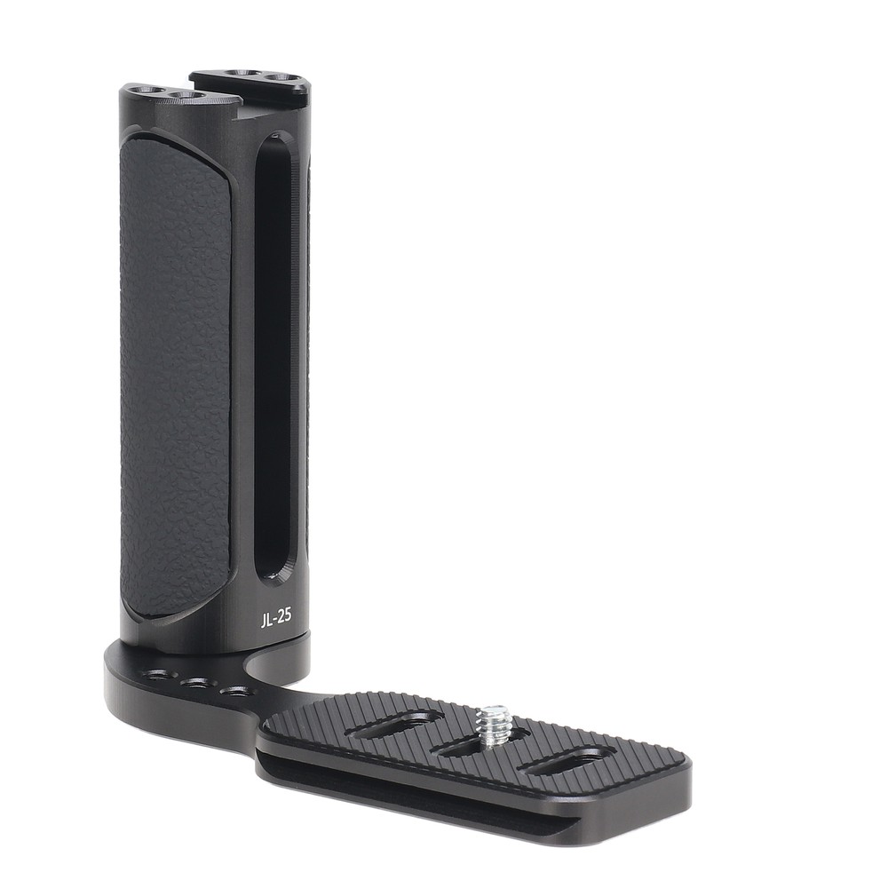 Aluminium l L-Shaped Bracket Holder with Handle Grip for DSLR Mirrorless Camera