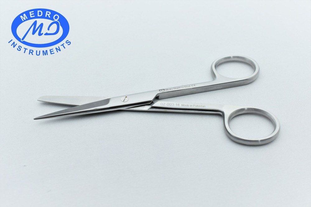 OR Dressing & Operating Scissors Sharp Blunt 5.5" Straight Surgical Instruments