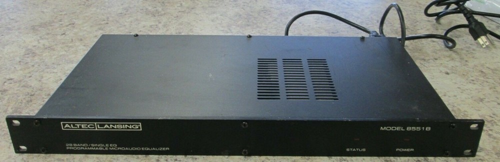 Altec Lansing 8551B 28 Band Single Eq Programmable Microaudio Equalizer
