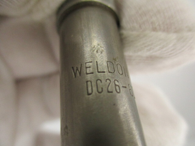 WELDON Countersink # DC-26 x 60° Degree Deburring Tool Chamfer HSS VGC