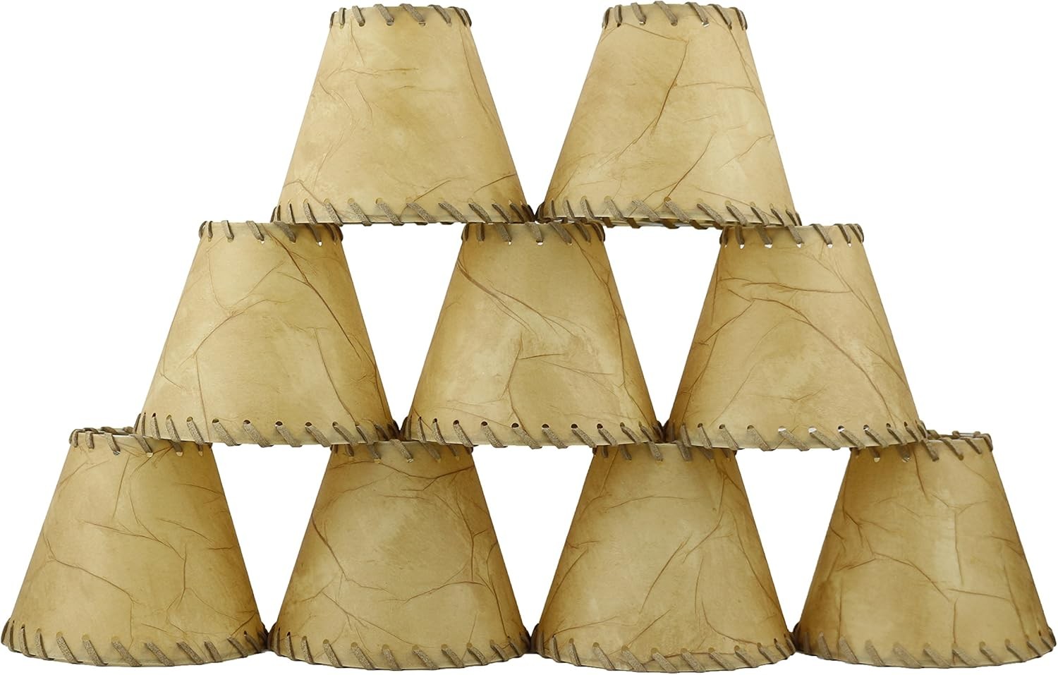 3"x6"x5" Small Lamp Shade (1-9PCS) for Table Lamps Replacement, Spider Model