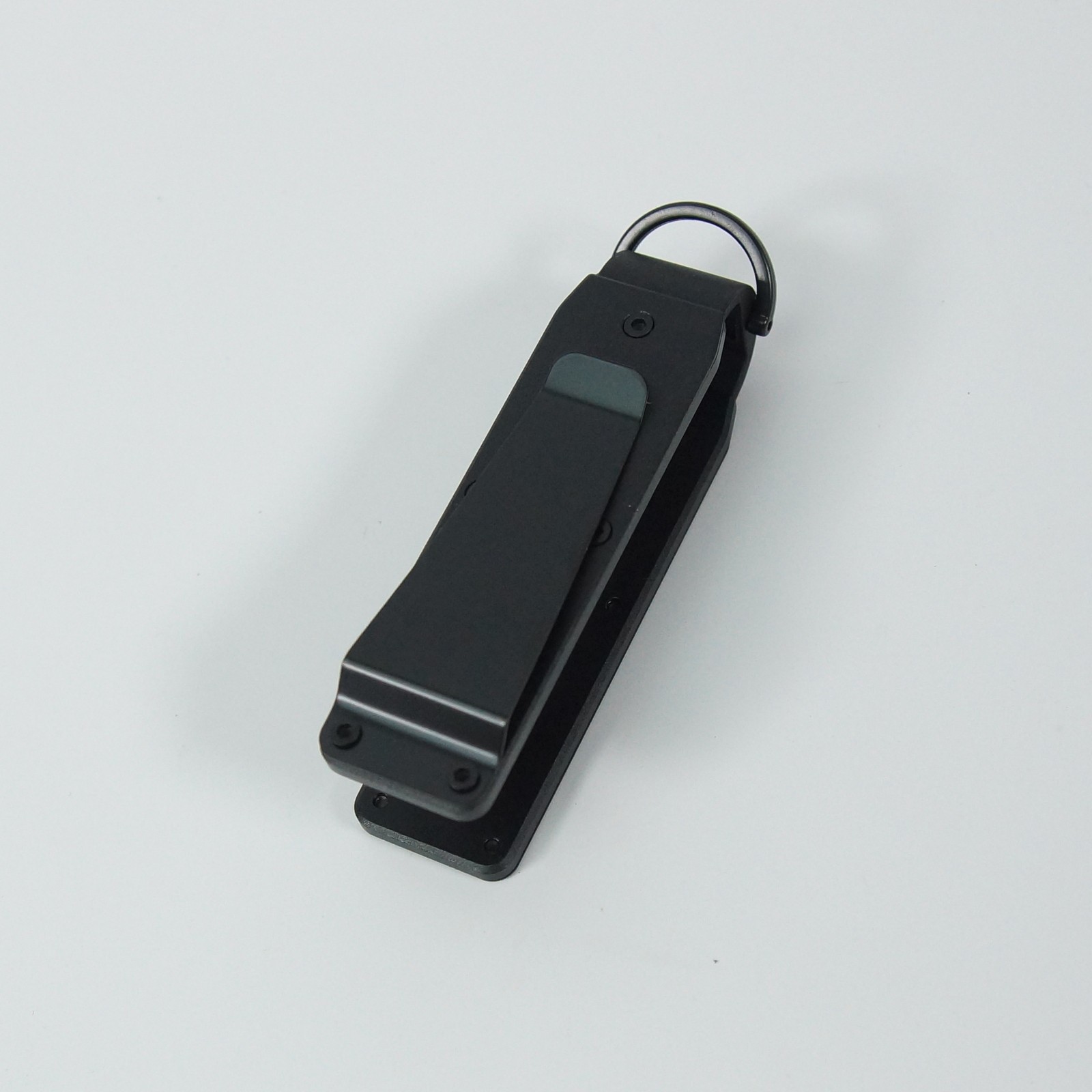 Compact Key Organizer – Minimalist Aluminum Key Holder for 2–6 Keys Black, Gift