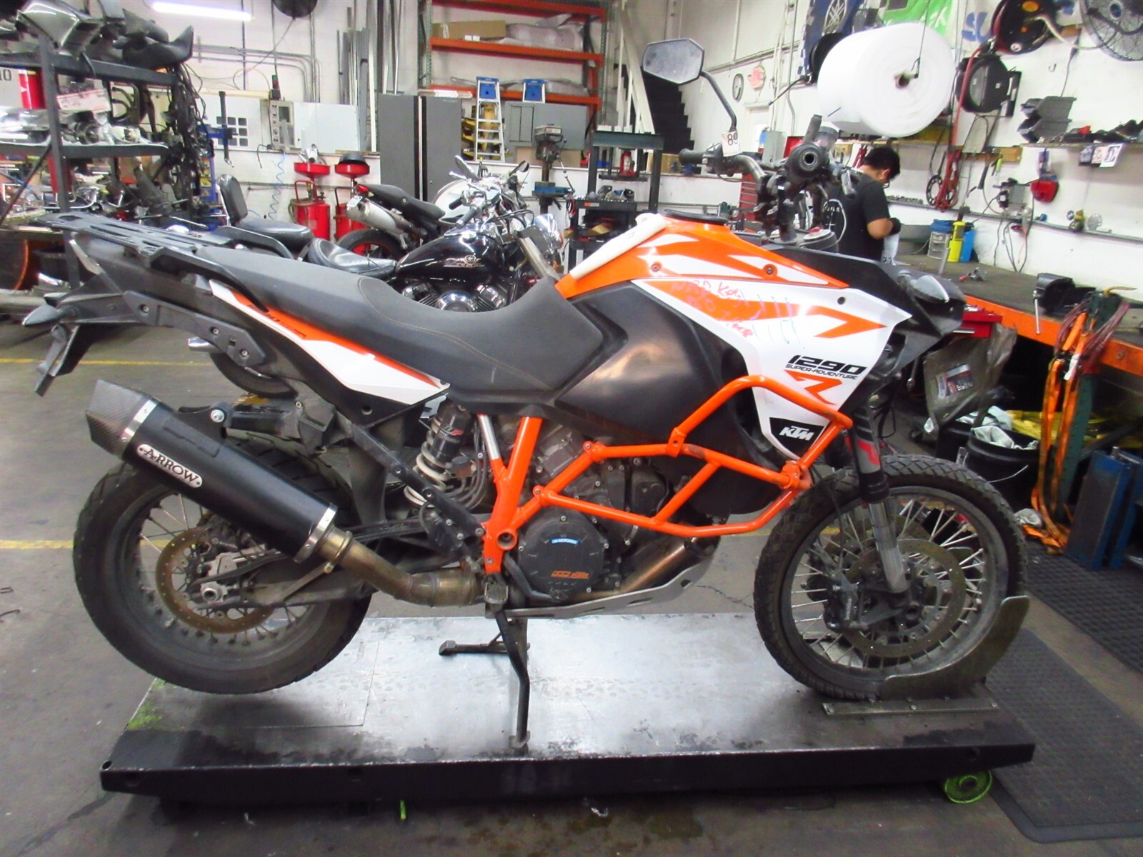 2017 17-20 KTM 1290 Super Adventure R Front Accessory Auxiliary Fog Light Bar