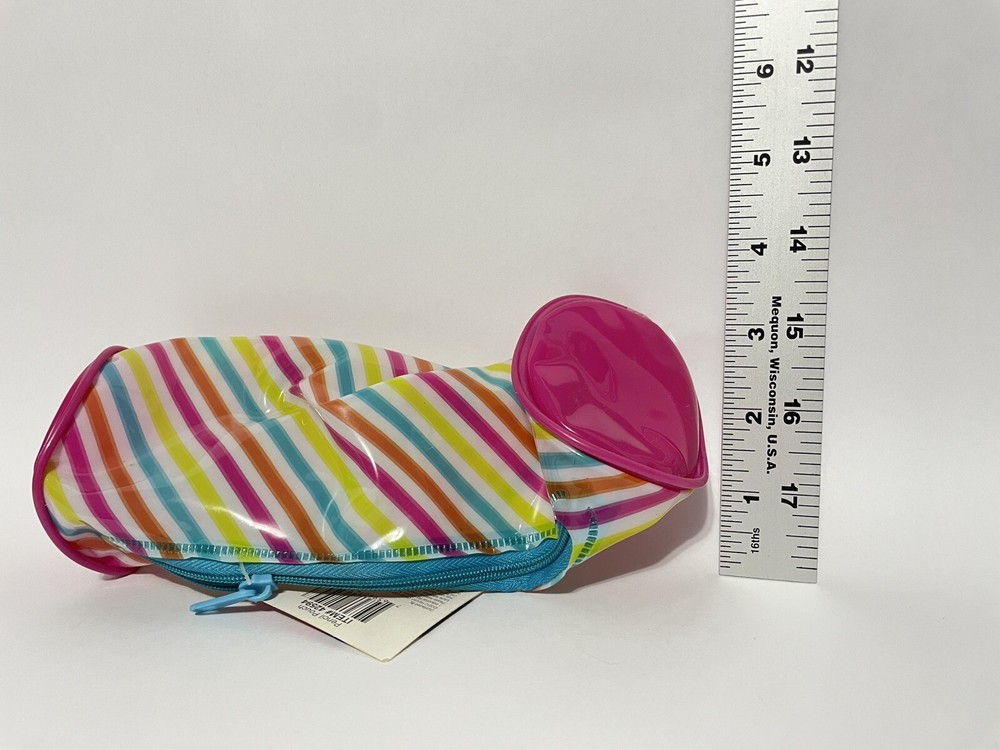 Pencil Pouch, Colorful, Plastic