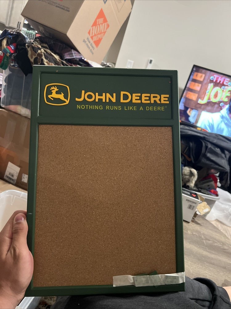 John Deer Pin Up Board .. Message Board ,Note Holder