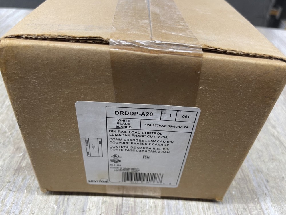 Leviton DRDDP-A20 GreenMAX DRC Phase Control 2 Channel Dimmer New