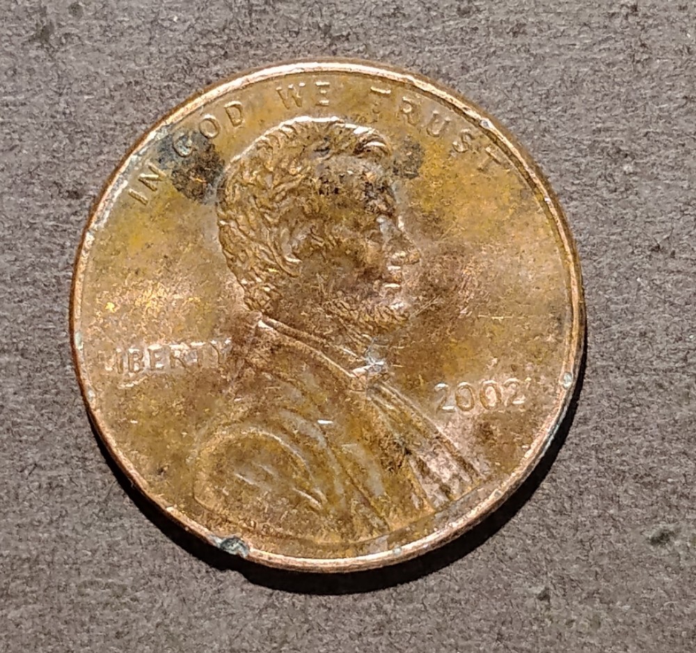 2018 P Lincoln Cent Defective Plancet R Circulated