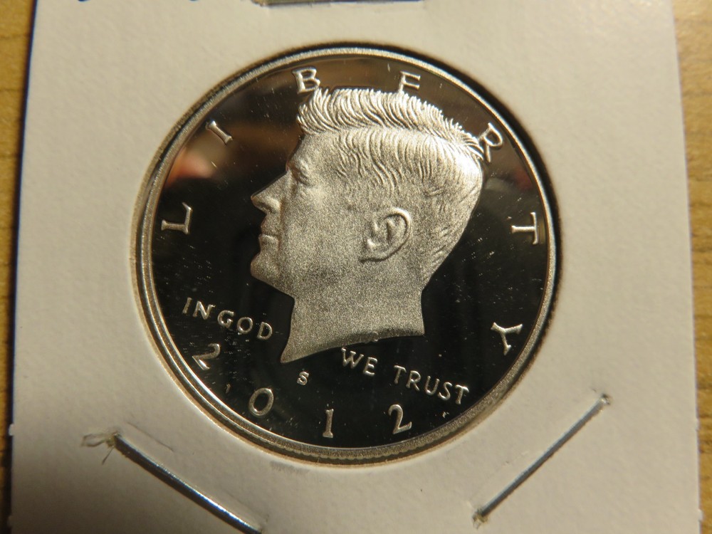 2012 Proof 90% Silver Kennedy Half Dollar
