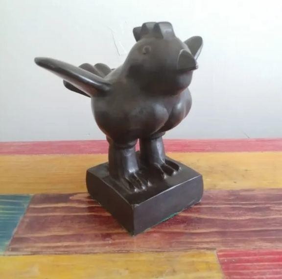 FERNANDO BOTERO " ROOSTER XV " BRONZE SCULPTURE SIGNED & NUMBERED