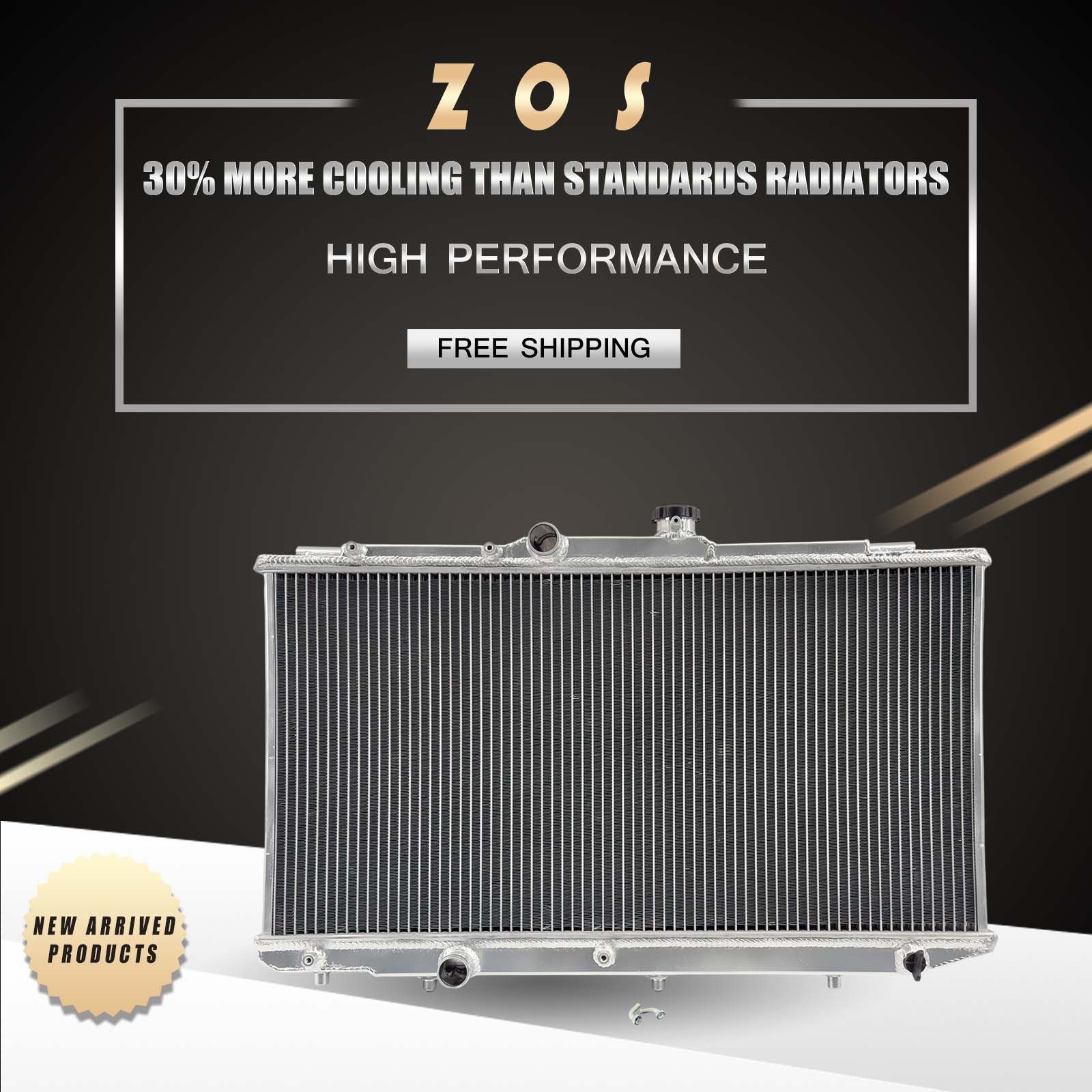 Radiator For Toyota Corolla Geo Prizm Base 1993-1997 L4 1.6L 1.8L AT MT