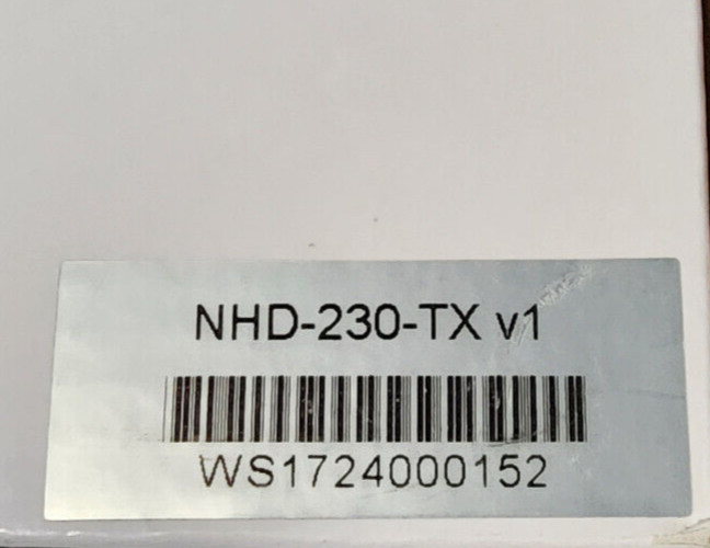 Wyrestorm NHD-230-TX NetworkHD Standard AV Over IP Encoder