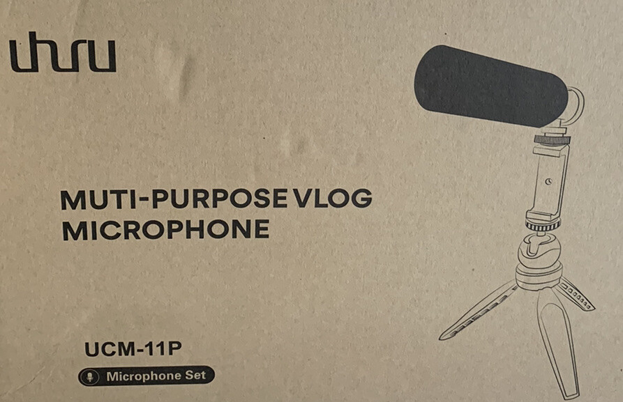 Multipurpose Smart Phone Camera Vlog Microphone UCM-11P