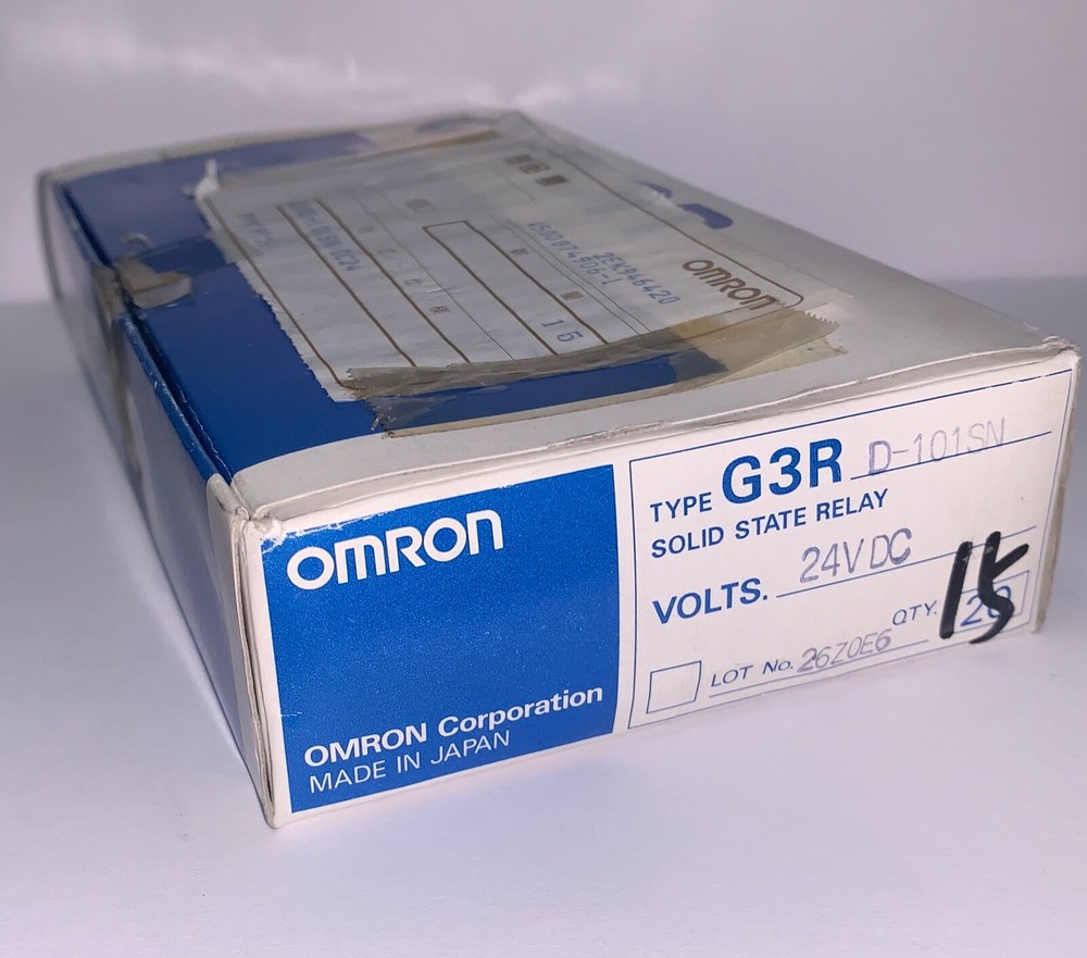 Brand New!!! Omron 24 VDC Solid State Relay (#G3RD-101SN)