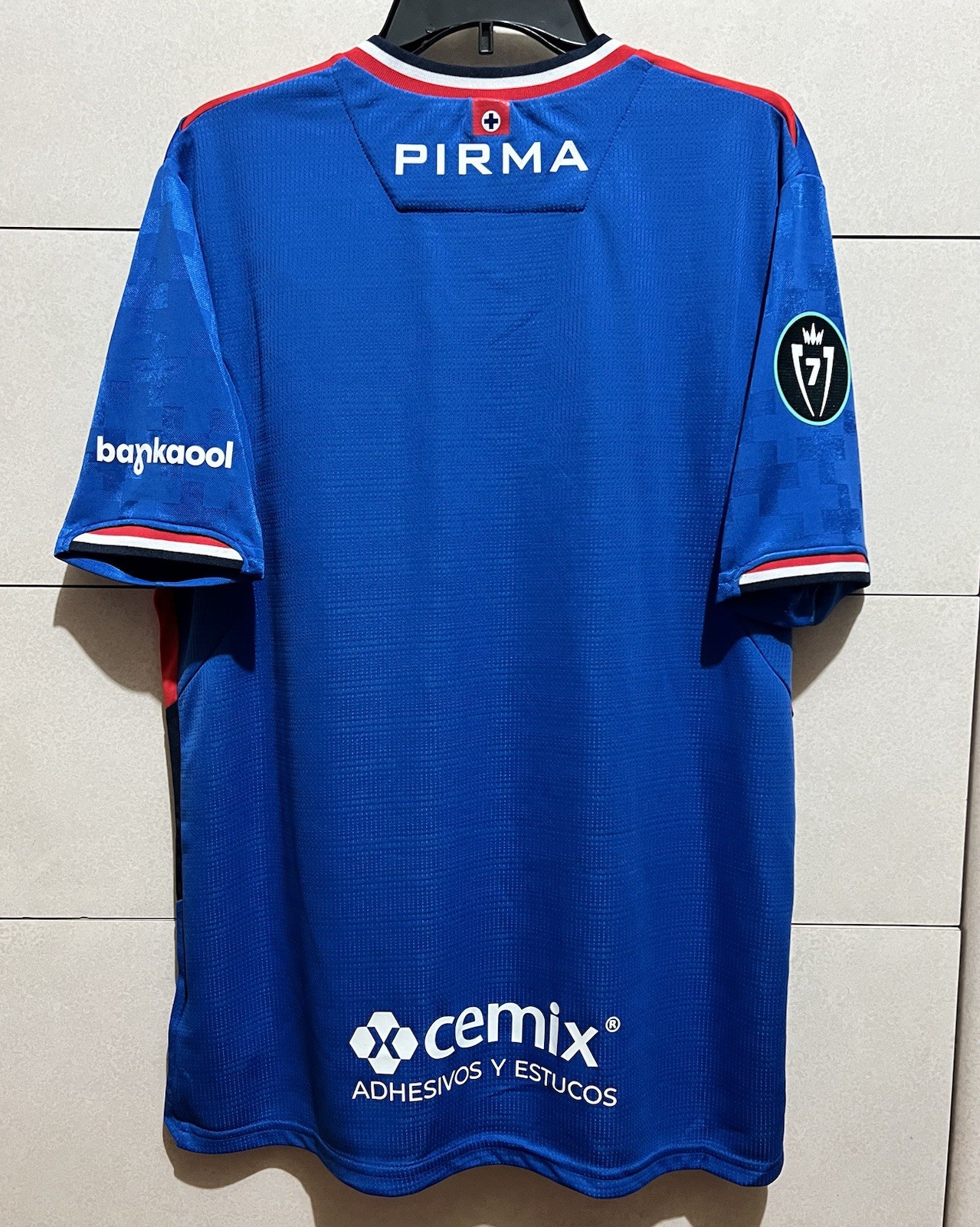 Cruz Azul Jersey Pirma 2025 - 2026 Concacaf Champions Cup 7 Copas y Campeon