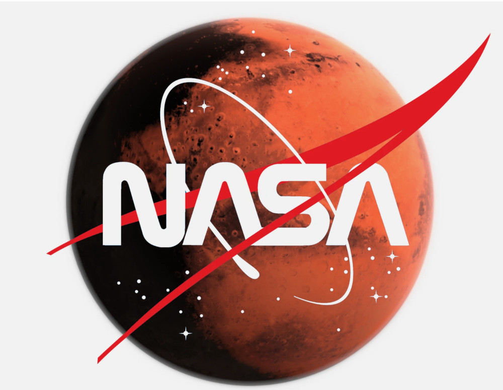 Nasa Mars Logo Sticker Decal XV
