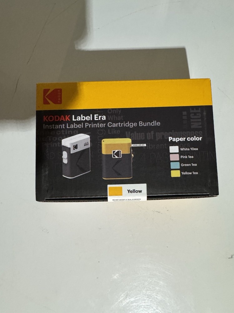Kodak Era Instant Label Printer Cartridge Bundle