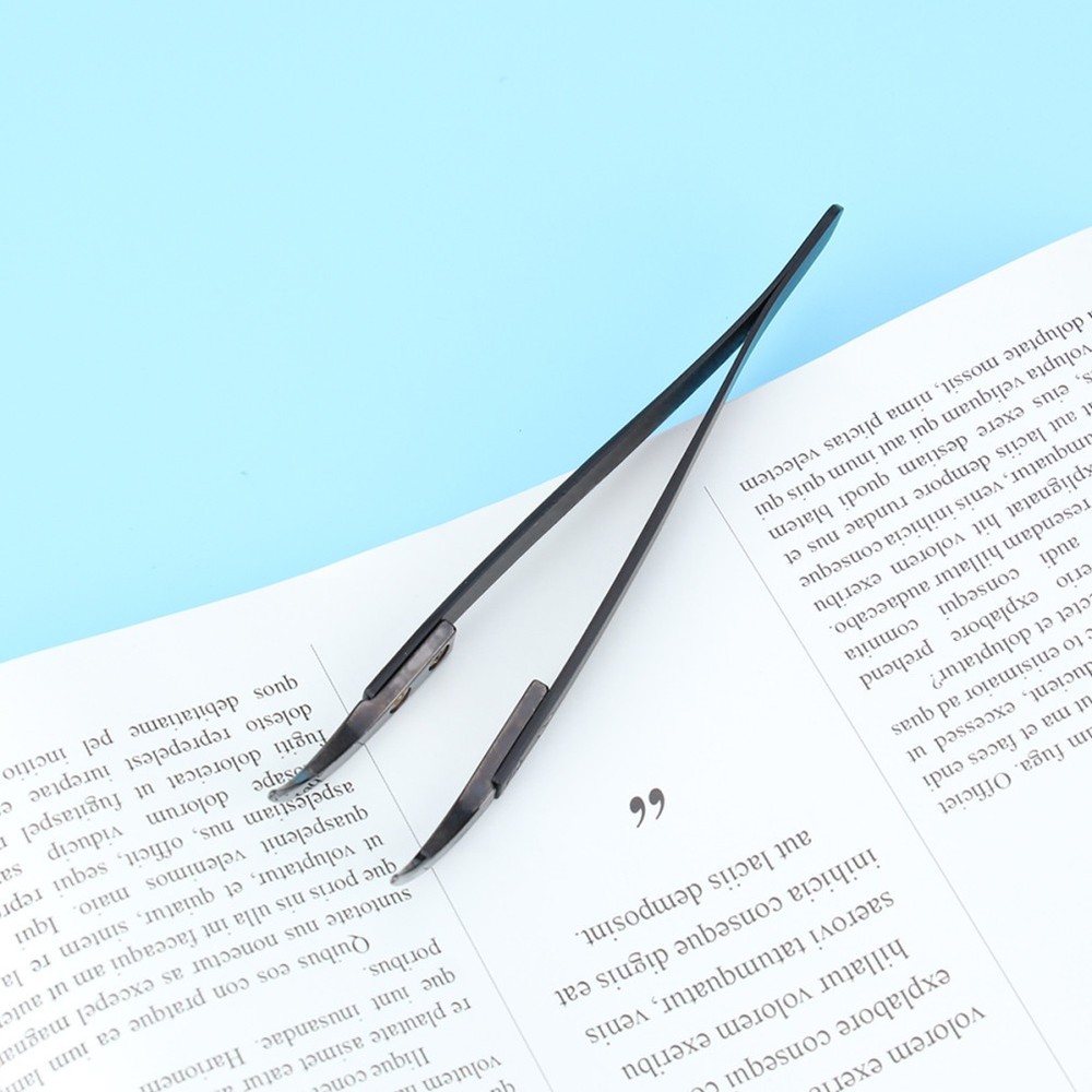Smd Tweezers Curved Pointed Precision Ceramic Reverse Solder Angled