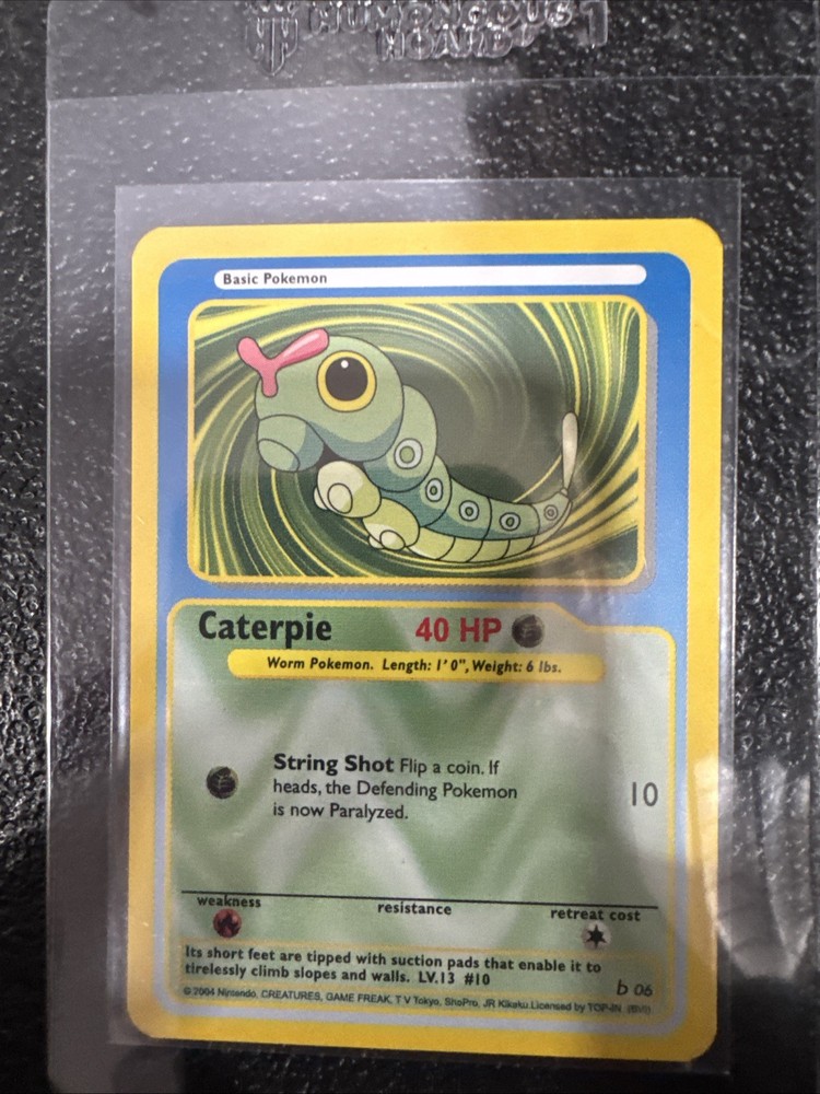 Caterpie Funskool Pokemon India single card