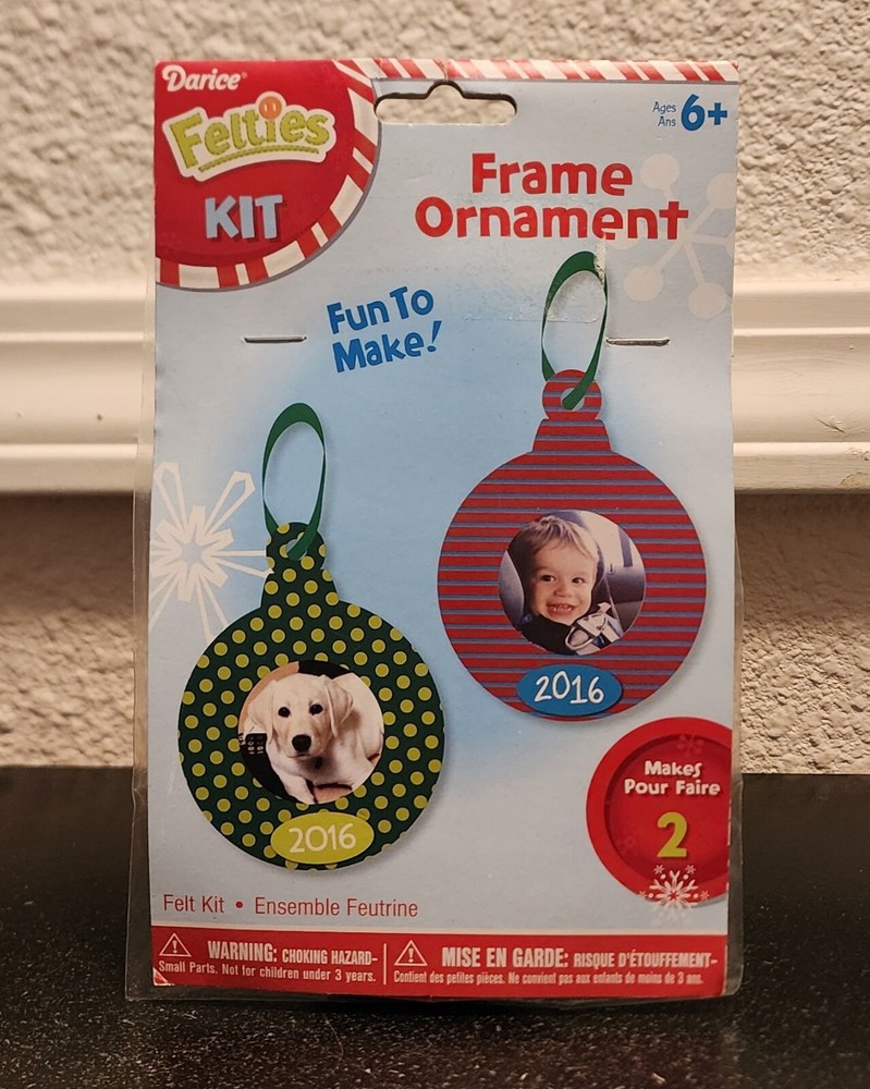 Felties Kit Frame Ornament Ages 6+
