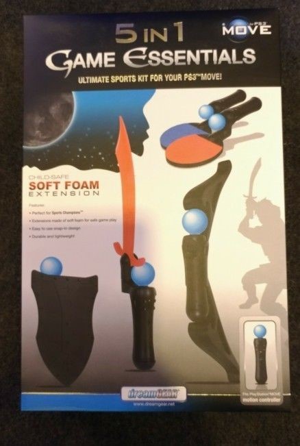 5 in 1 Game Essentials for PS3 Move by dreamGEAR