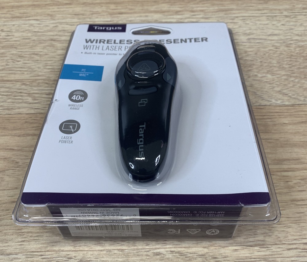 Targus Wireless USB Presenter with Laser Pointer - AMP16US