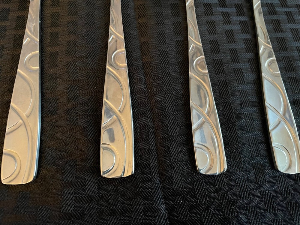 Cambridge CONQUEST Stainless 4 Pieces Oval & Serving Spoons