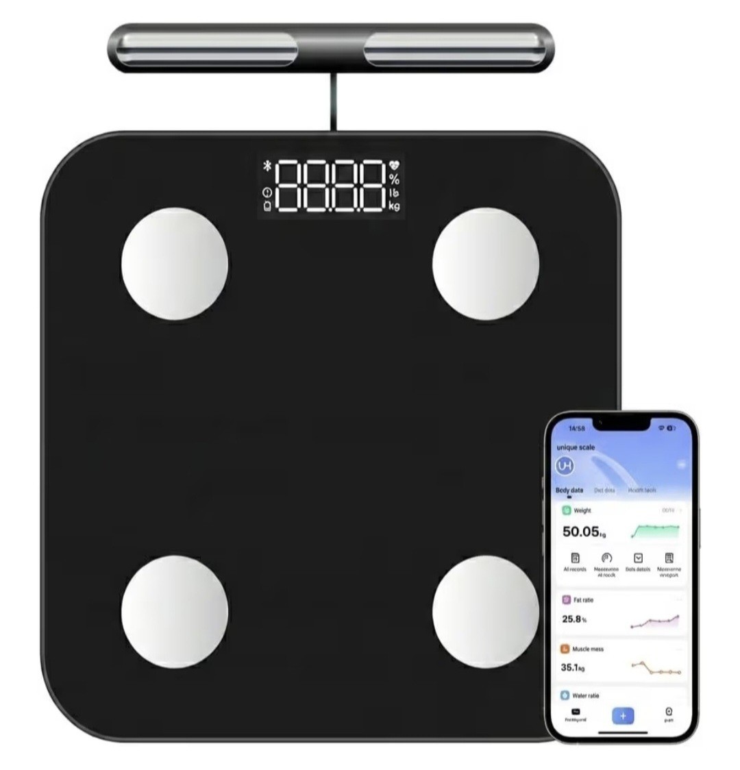The Body Pod Smart Health Scale - Body Fat 8-Electrode 400lbs Limit NEW Sealed