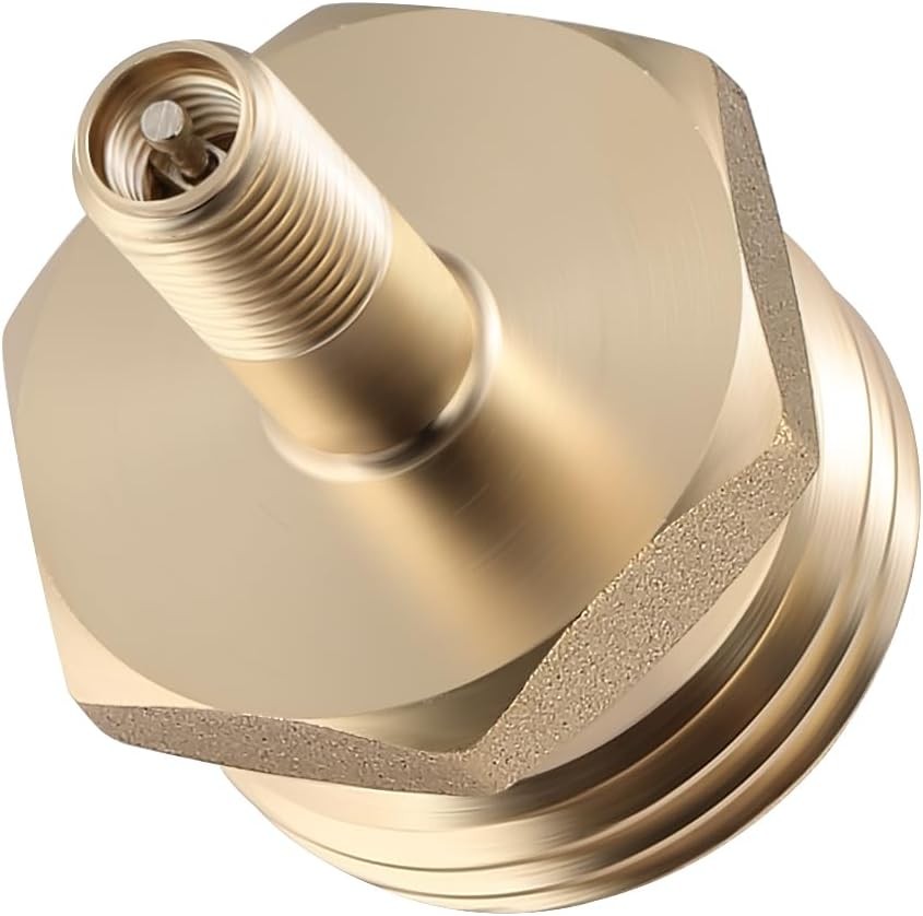 Lead-Free RV Brass Blow Out Plug for Winterizing and Dewinterizing - Effectively