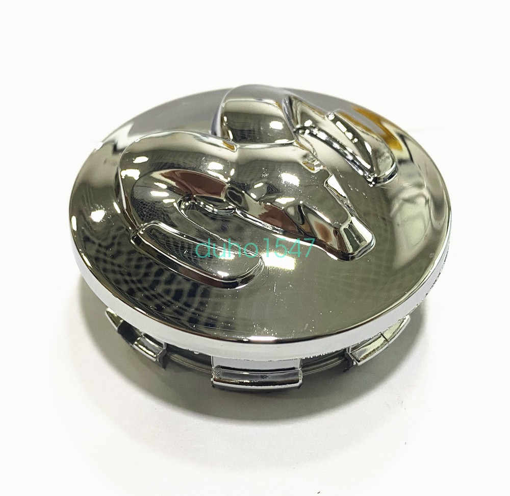 Dodge Ram 1500 Chrome Wheel Center Hub Caps 63 mm 2.5" - Set of 4