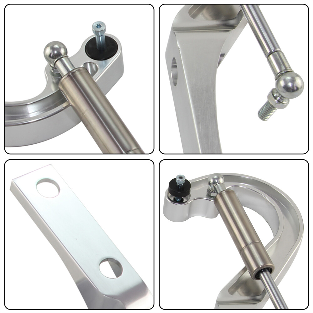 Left+Right Billet Aluminum Hood Hinge Kit For 1967-1969 Chevrolet Camaro Trunk