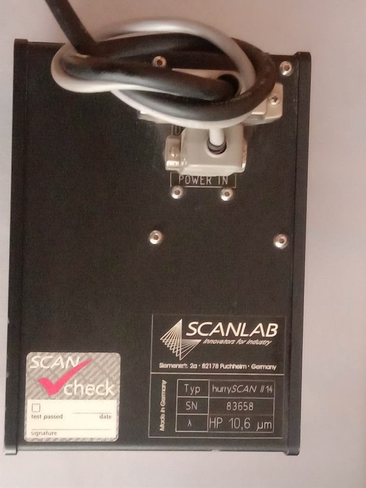 SCANLAB HurrySCAN 14 Laser Head Untested