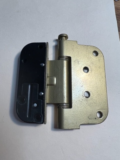 Amesbury Adjustable Hinge LH Vert Door & Frame Hinge Gold toneptd