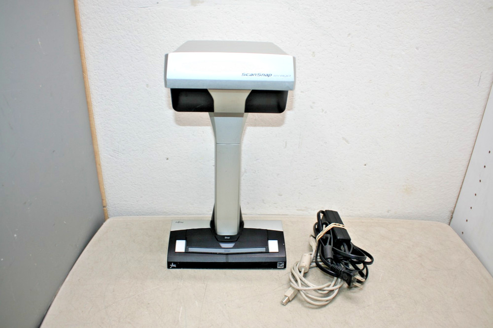Fujitsu Scansnap SV600 Document Scanner w/ Power Adapter - Tested